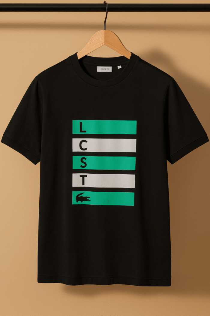 تیشرت 170503 Lacoste مشکی - Image 1