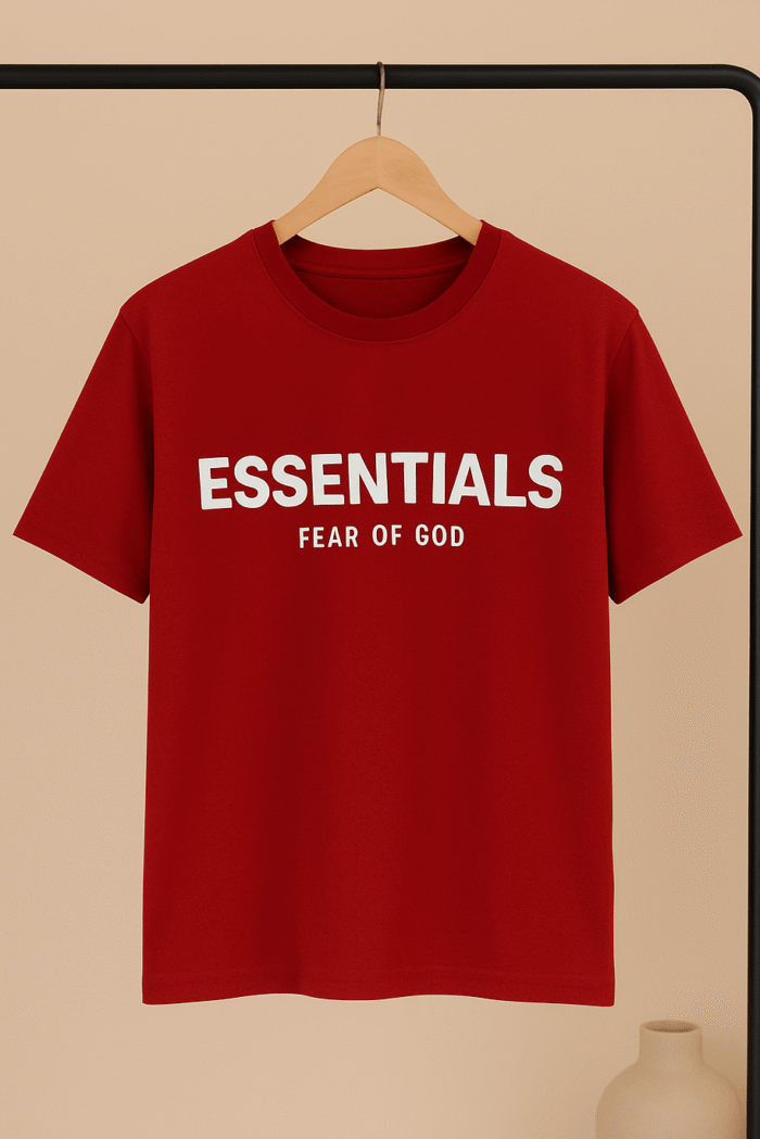 تیشرت 171617 ESSENTIALS قرمز - Image 1