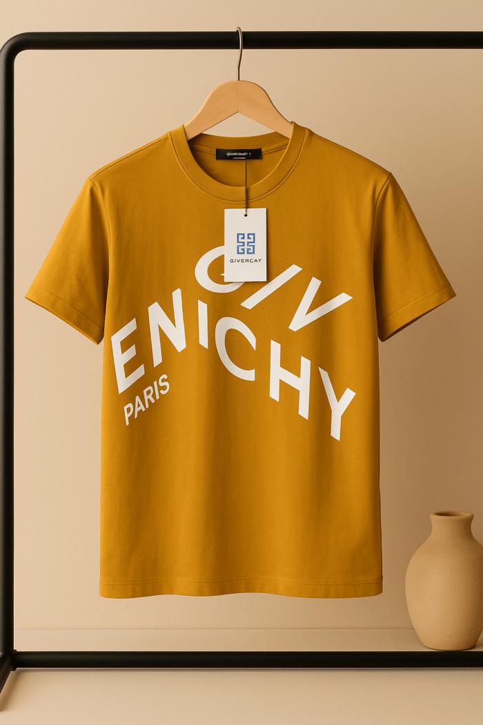 تیشرت 171624 GIVENCHY خردلی - Image 1