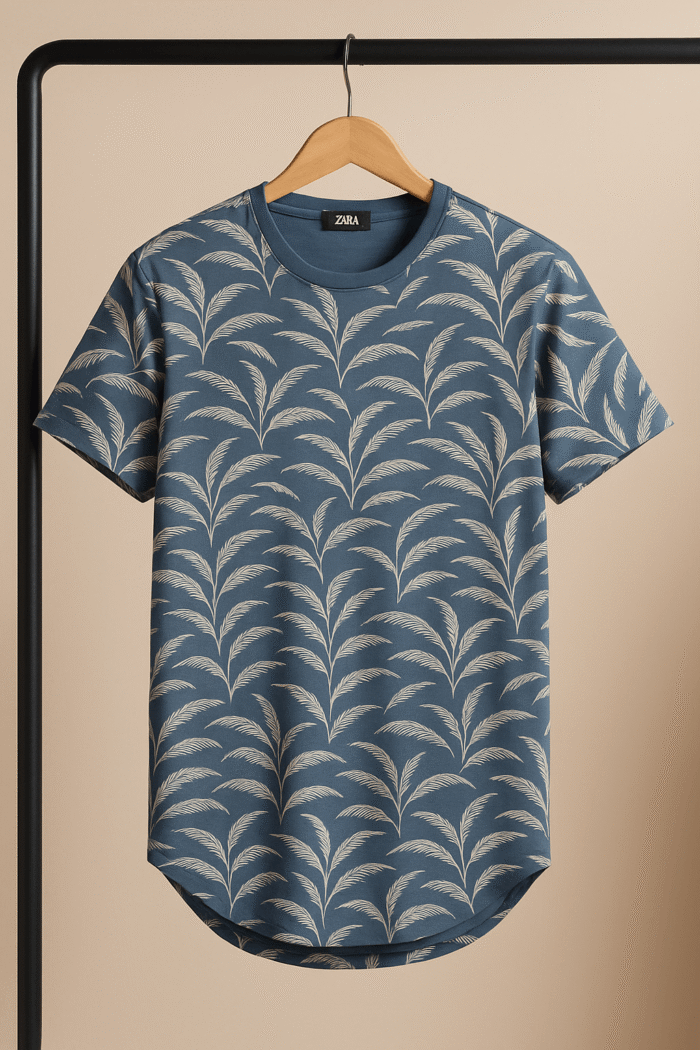 تیشرت 171627 ZARA آبی - Image 1