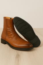 نیم بوت 080110 عسلی ZARA - Image 2