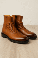 نیم بوت 080110 عسلی ZARA