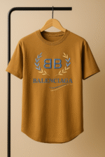 تیشرت 171620 BALENCIAGA خردلی