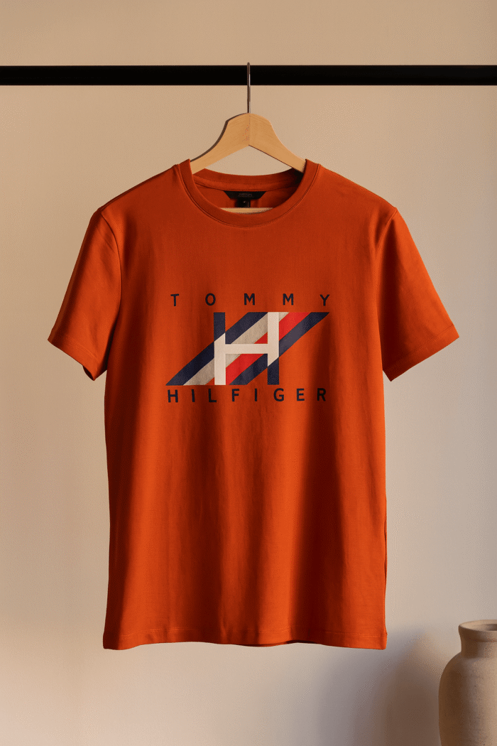 تیشرت 171608 TOMMY نارنجی - Image 1