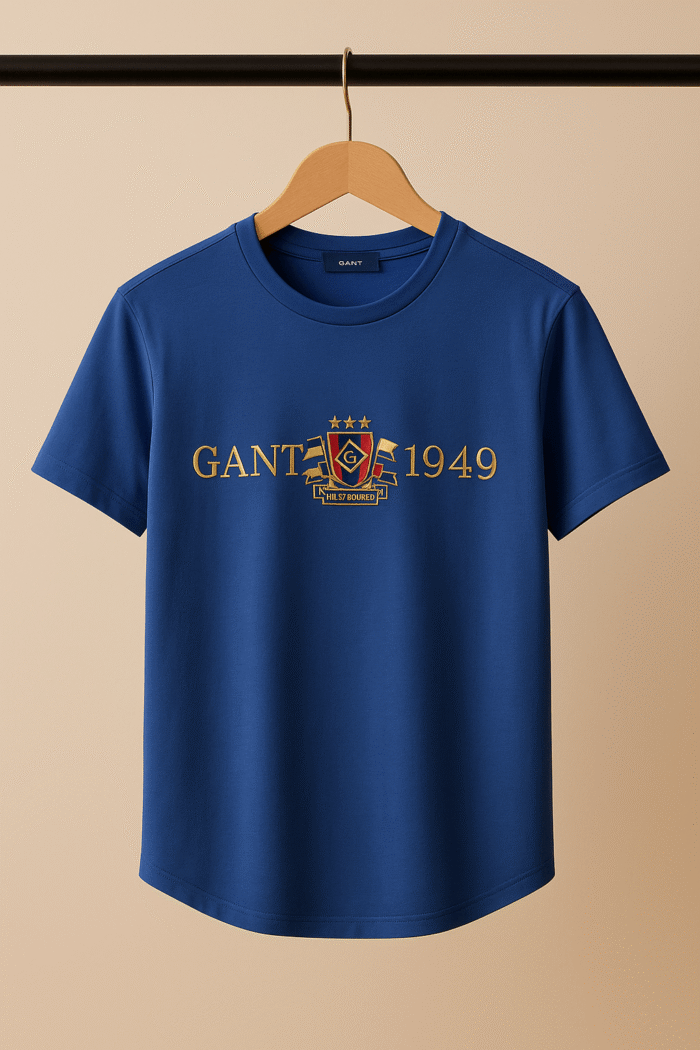 تیشرت 171611 GANT آبی - Image 1