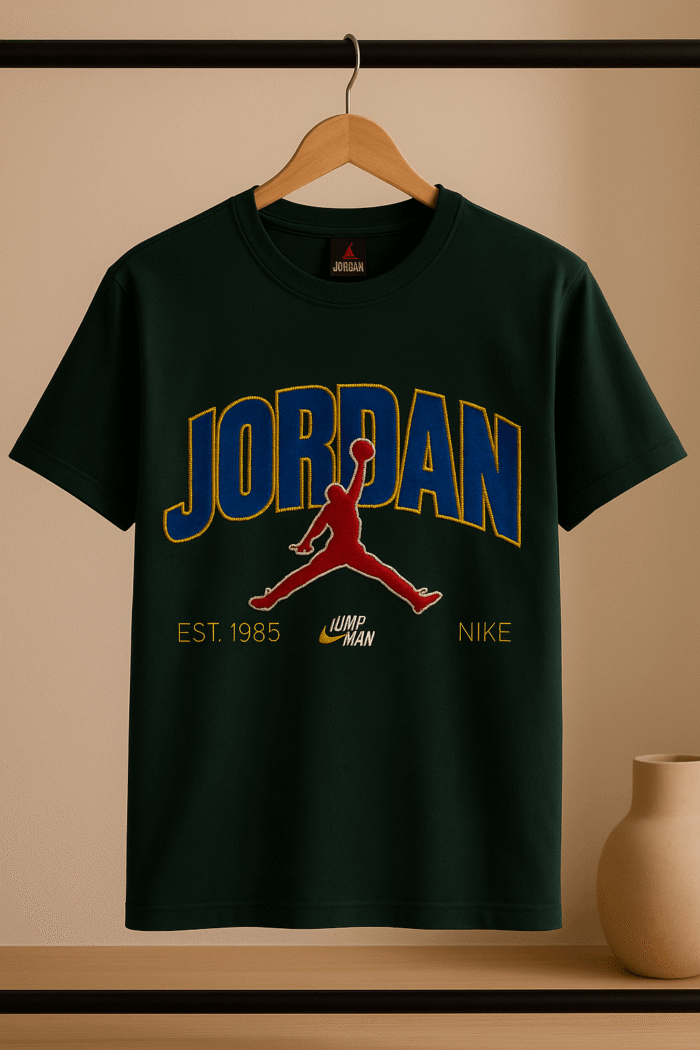 تیشرت 171612 JORDAN سبز - Image 1