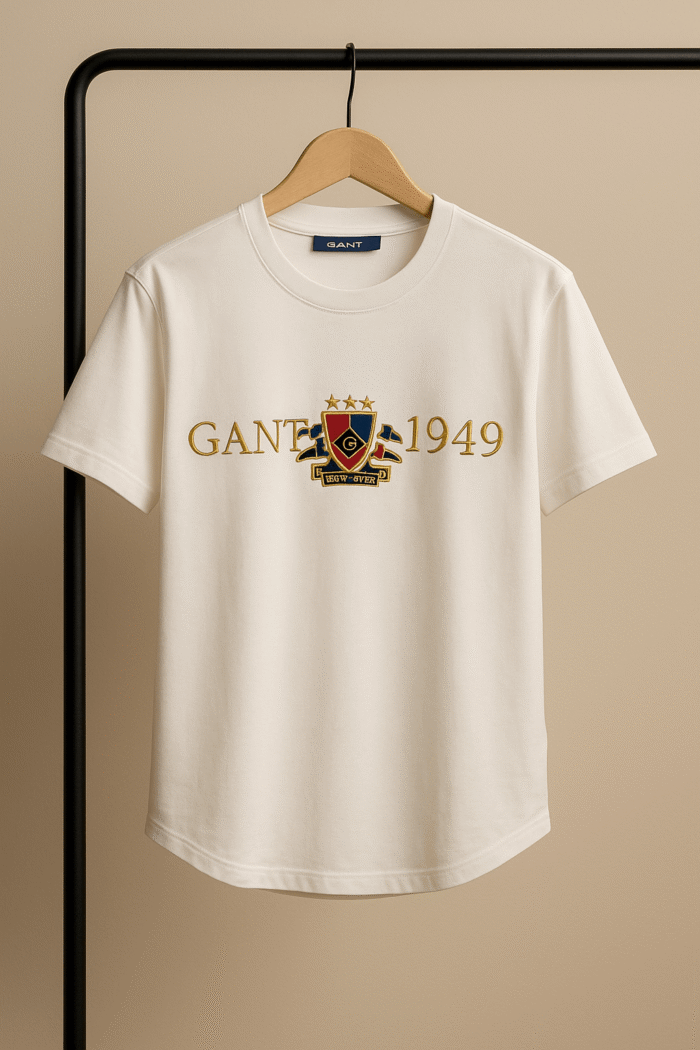 تیشرت 171611 GANT سفید - Image 1