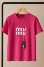 تیشرت 171014 MIUMIU صورتی