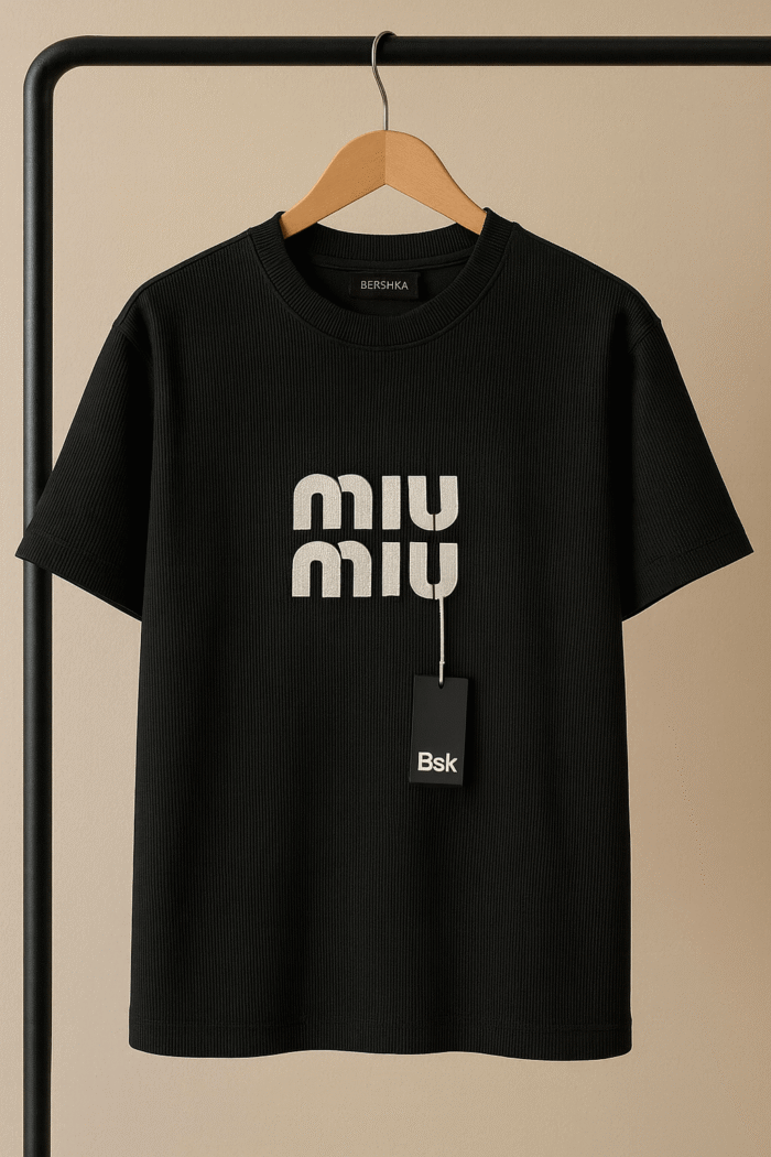تیشرت 171014 MIUMIU مشکی - Image 1
