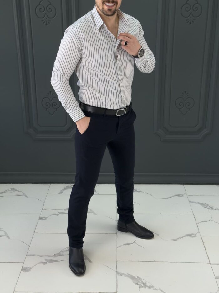 پیراهن 270503 AKOMOD سفید - Image 3