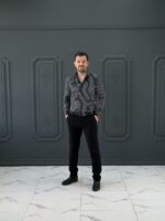 پیراهن 270503 AKOMOD مشکی - Image 4
