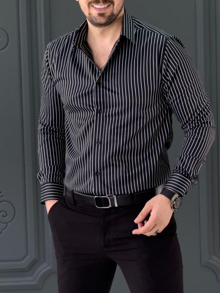 پیراهن 270503 AKOMOD مشکی - Image 2