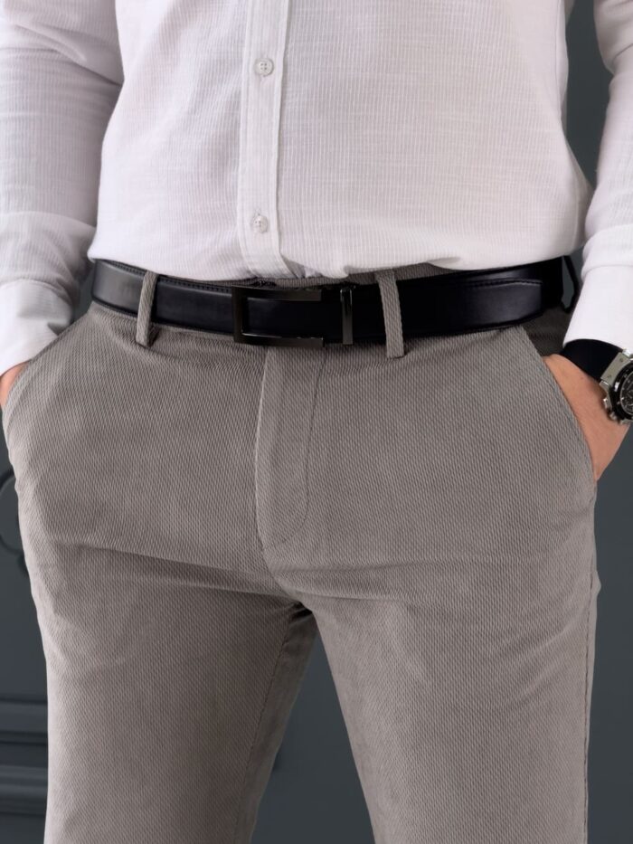 شلوار Massimo 5104 طوسی - Image 2