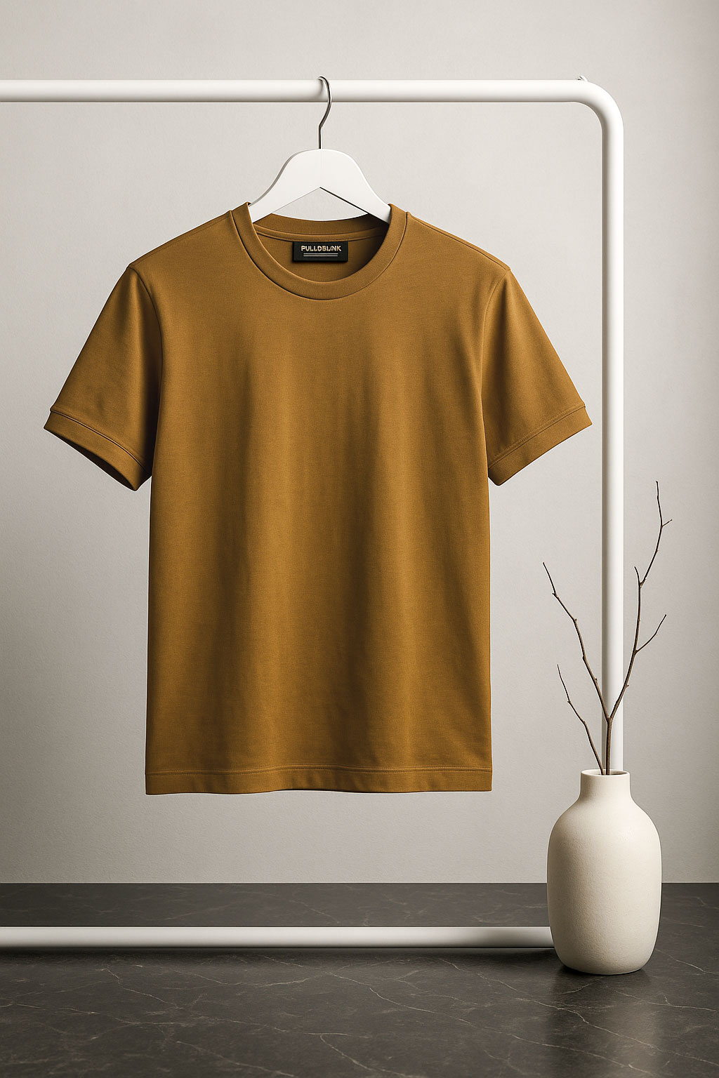 101116 خردلی تیشرت 101116 PULL&BEAR خردلی - Image 1