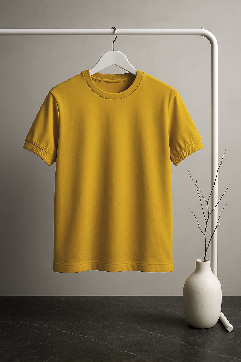 101116 کهربایی تیشرت 101116 PULL&BEAR کهربایی - Image 1