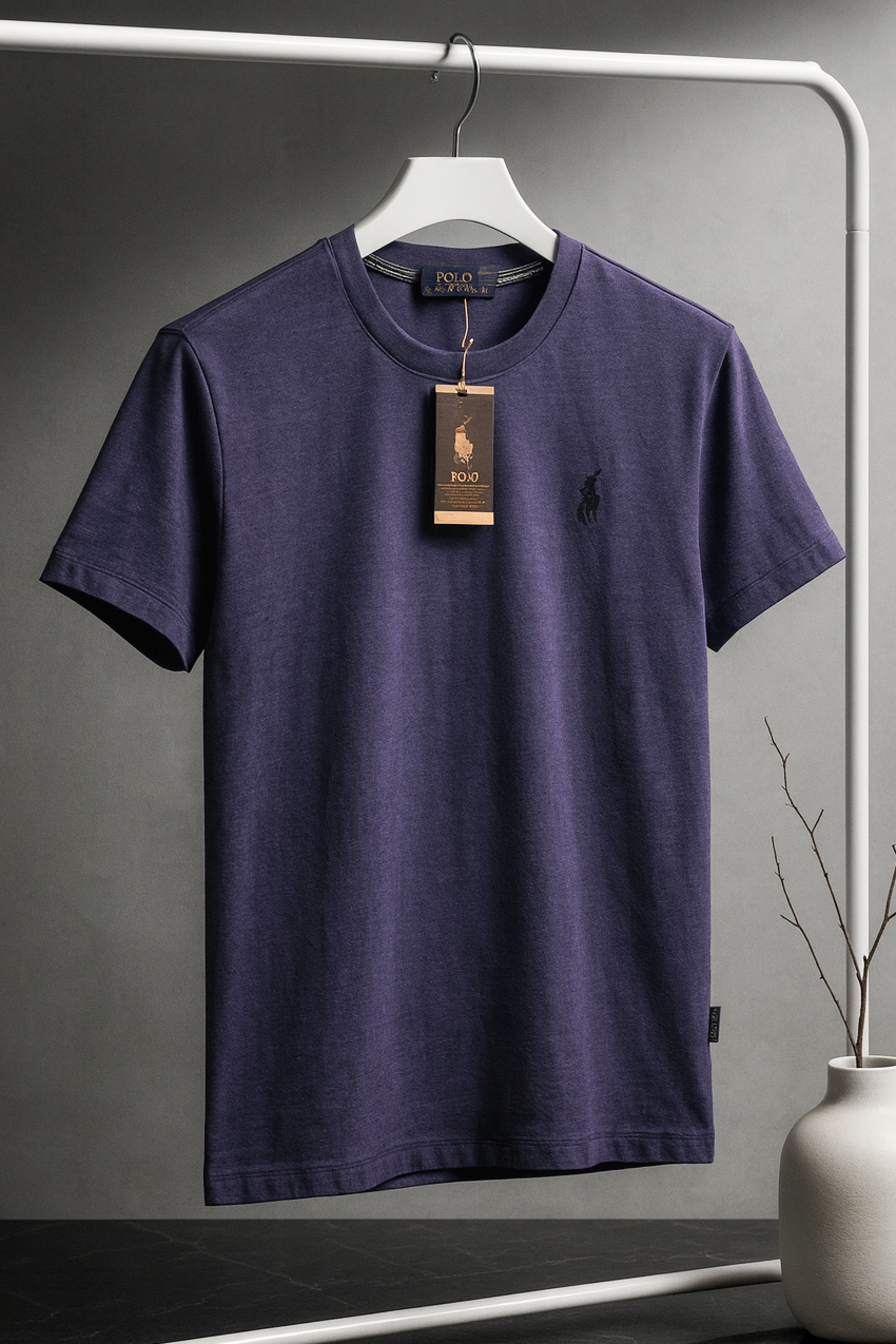 101117 بنفش تیشرت 101117 POLO بنفش - Image 1