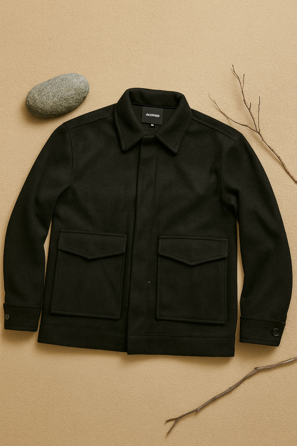 130401.4 کت فوتر  130401 مشکی - Image 1