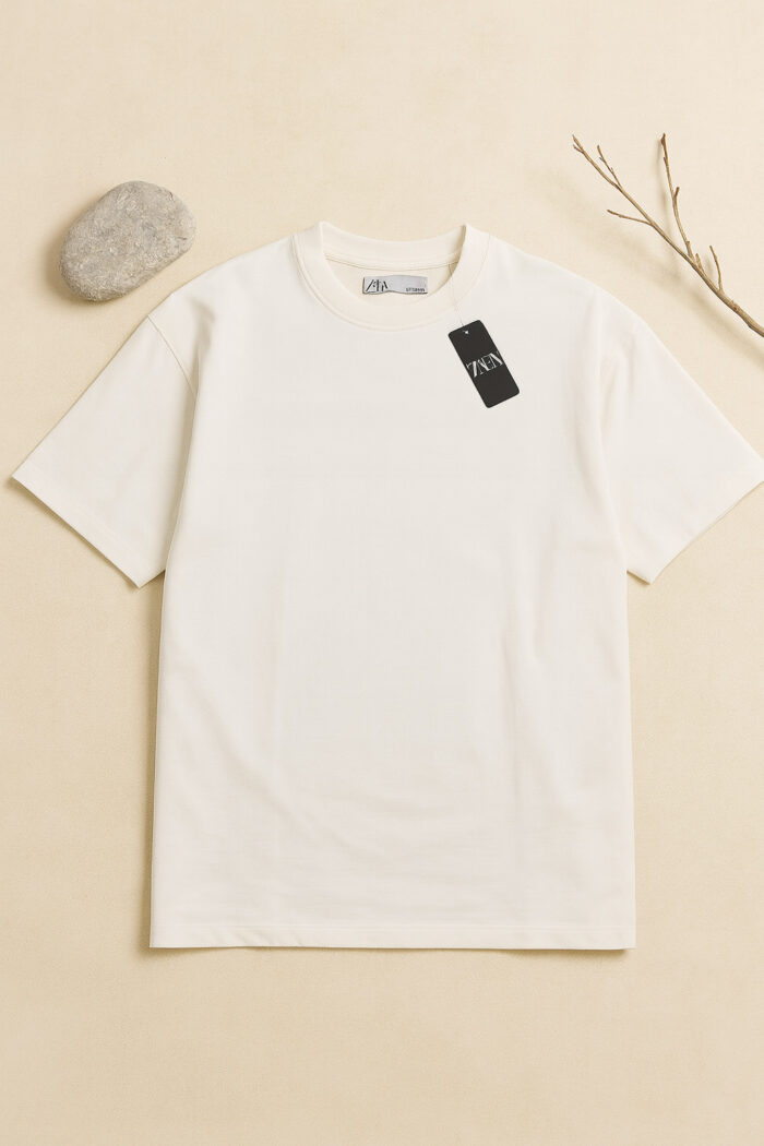 تیشرت 1710009 ZARA سفید - Image 1