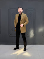 پالتو 270701 AKOMOD عسلی - Image 3