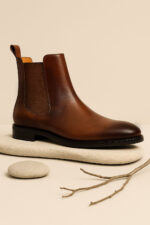 نیم بوت 080113 عسلی - Image 3