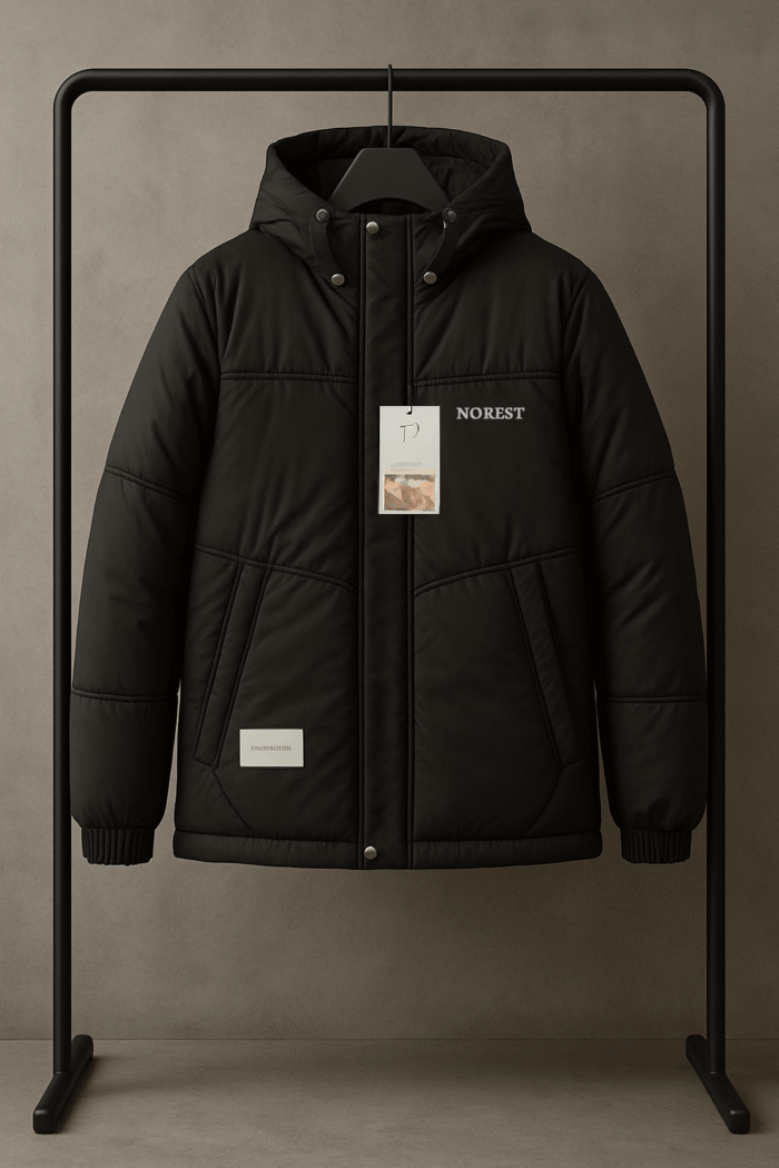 کاپشن 8563 NOREST مشکی - Image 1