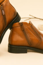 بوت 080111 چرم عسلی - Image 4