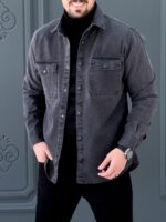پیراهن جین 031613 ذغالی - Image 2