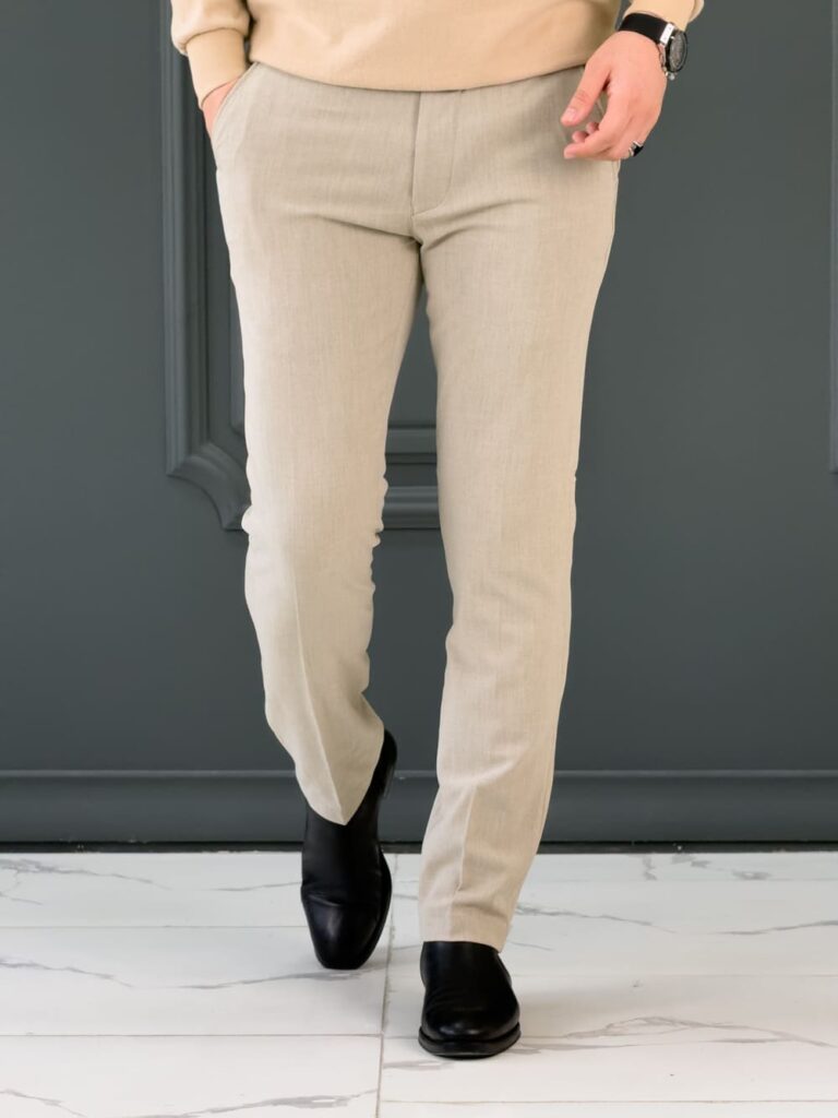 شلوار ZARA 5716 کاهی - Image 2