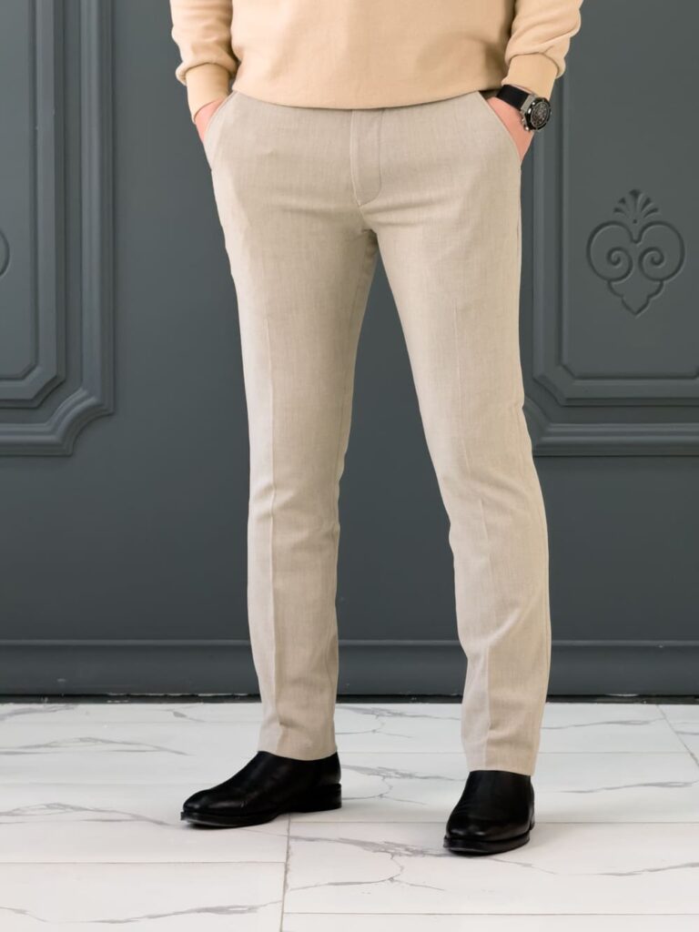 شلوار ZARA 5716 کاهی - Image 4
