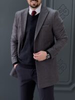 پالتو 270701 AKOMOD طوسی - Image 2