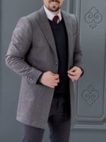 پالتو 270701 AKOMOD طوسی - Image 6