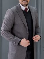پالتو 270701 AKOMOD طوسی - Image 3