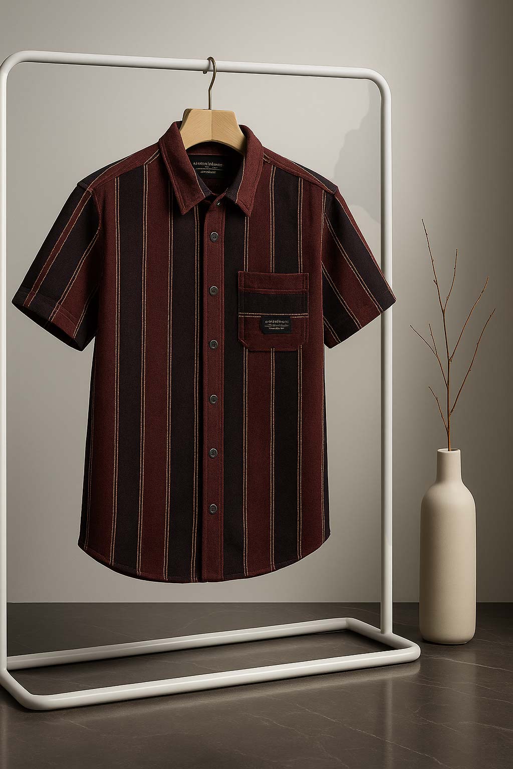 پیراهن 030667 ZARA جیگری | آکومد