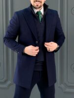 پالتو 270701 AKOMOD سورمه ای - Image 2