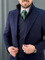 پالتو 270701 AKOMOD سورمه ای