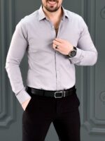پیراهن 031634 VICO طوسی روشن