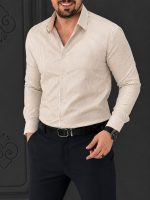 پیراهن 270508 AKOMOD کرم - Image 2