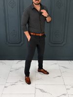 پیراهن 031633 VICO ذغالی - Image 2