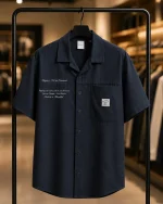 پیراهن 040903 BALENCIAGA سرمه‌ای