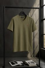 تیشرت 170201 POLO زیتونی
