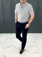 پیراهن 031655 VICO طوسی - Image 2