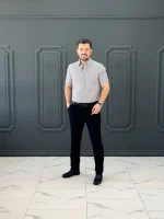پیراهن 031655 VICO طوسی - Image 3