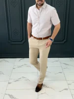 پیراهن 031655 VICO کرم - Image 3