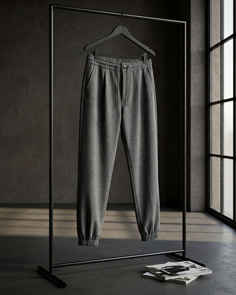 14007 شلوار 14007 MOMFIT ذغالی - Image 1
