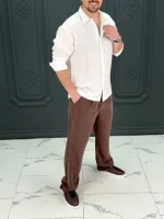 پیراهن 031642 VICO  سفید - Image 3