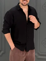 پیراهن 031642 VICO  مشکی - Image 2