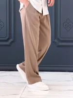 شلوار 020603 ZARA نسکافه‌ای - Image 2