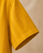 پیراهن ZARA خردلی - Image 4