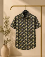 پیراهن 041527 هاوایی Bershka