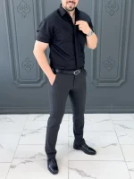 پیراهن  270217 AKOMOD مشکی - Image 3